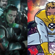 Bill Skarsgård making a very brief and blurry appearance in one of Deadpool 2's trailers as Zeitgeist, alongside the short-lived comics version on the cover of his sole appearance, X-Force #116.